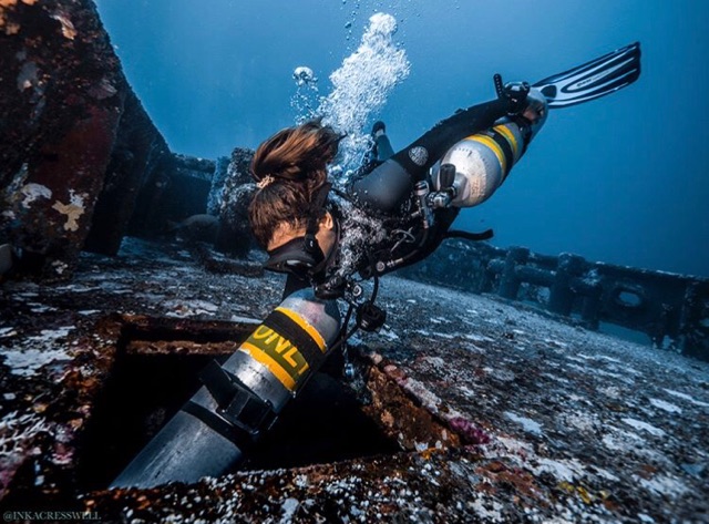 Inka Cresswell - Dive Training