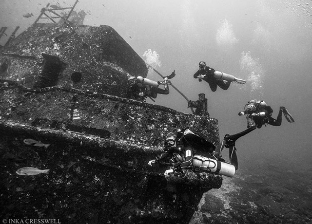 Inka Cresswell - Wreck Dive
